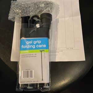 New CVS brand gel grip folding cane Unisex